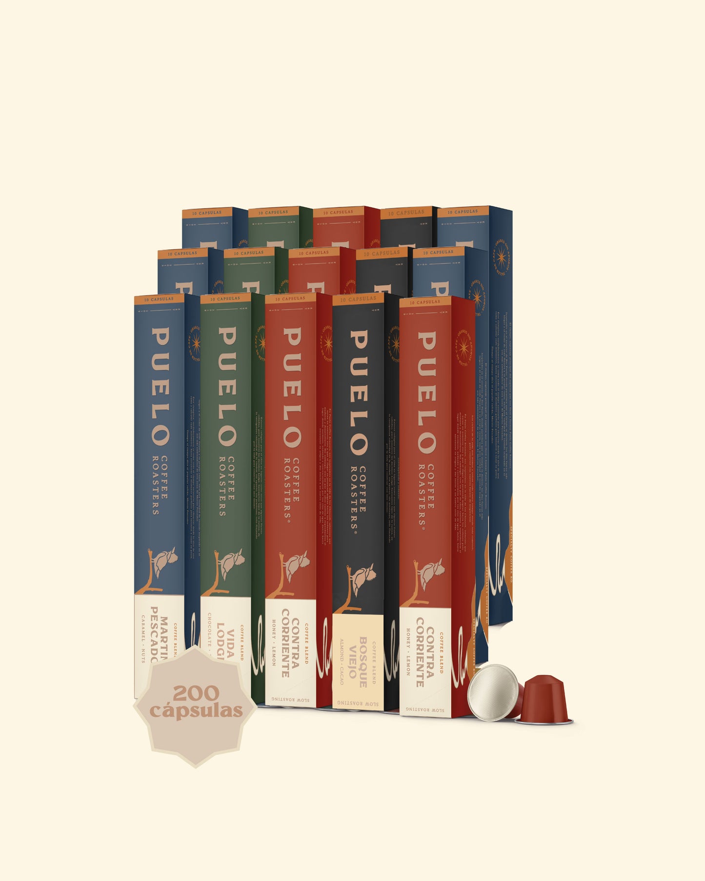 Pack 200 Cápsulas de Café de Especialidad Coffee Blend