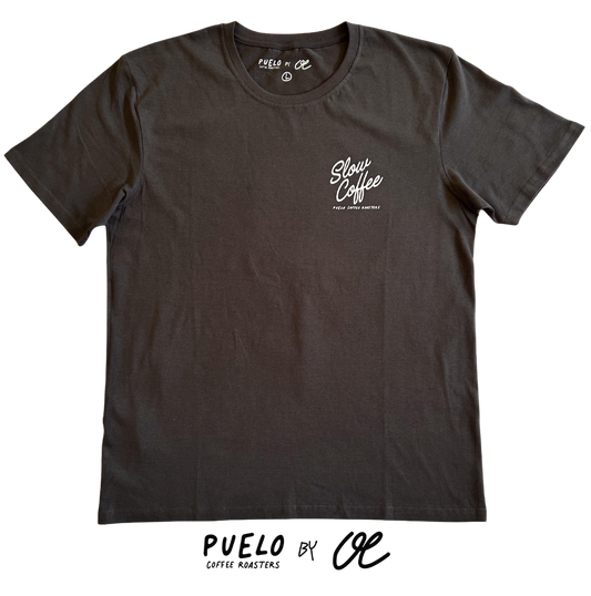 Polera Puelo Slow Coffee Black by OE