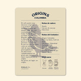 Café de Especialidad Origins 250 gr