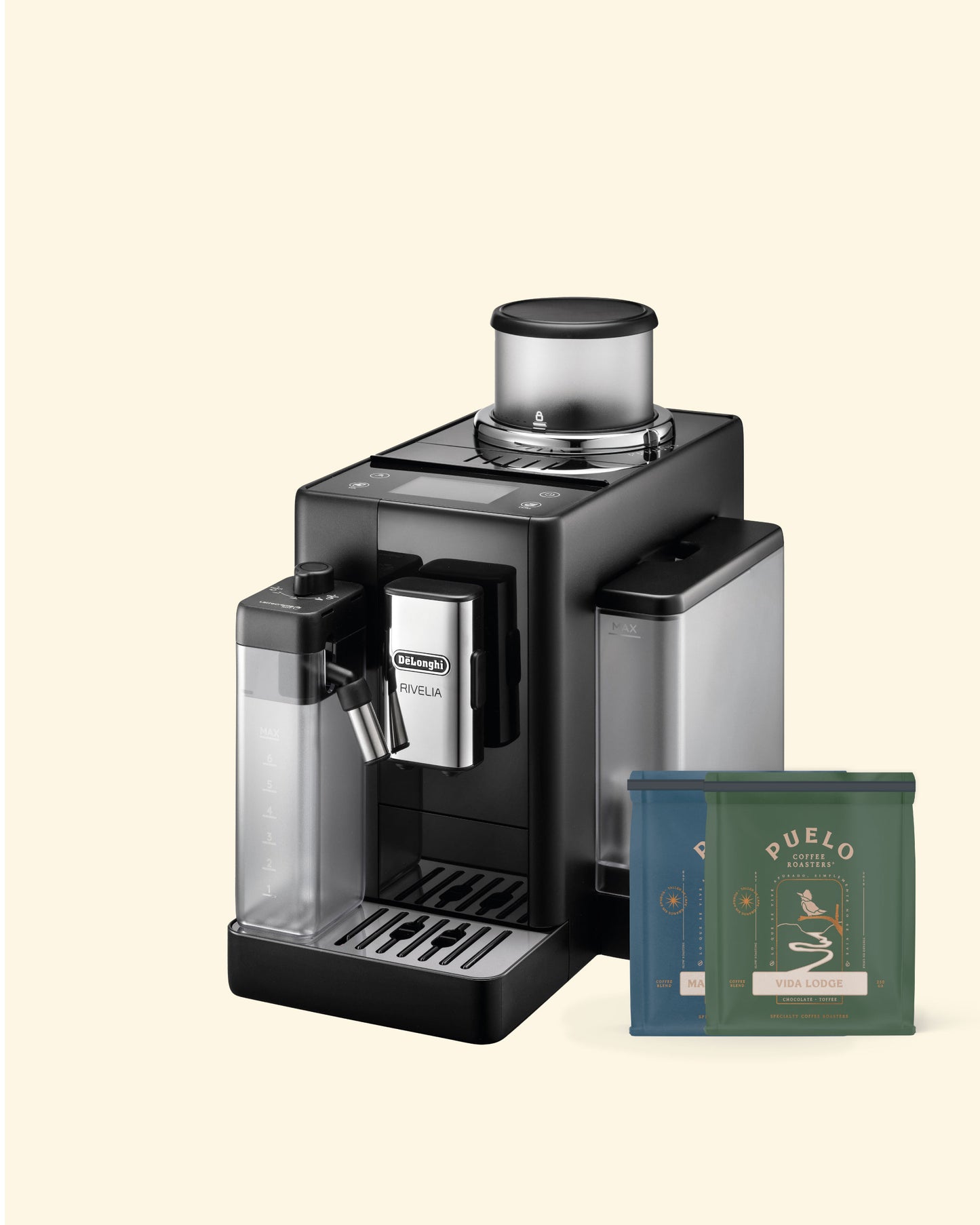 Suscripción Puelo by DeLonghi - Máquina + Café