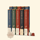 Pack of 100 Coffee Blend Specialty Coffee Capsules